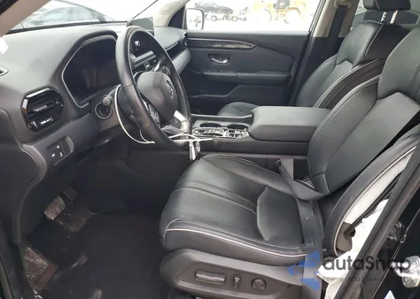 2023 Honda Pilot Elite z USA, uszkodzony, nr VIN 5FNYG1H89PB017115